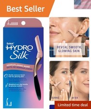 Ultimate Dermaplaning Tool for Glowing Skin  Ergonomic Design  Micro-guards