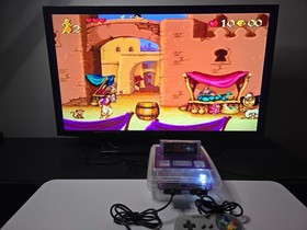 Super Famicom Console , 2 Controllers , Games Reconditioned and recapped【Tested】