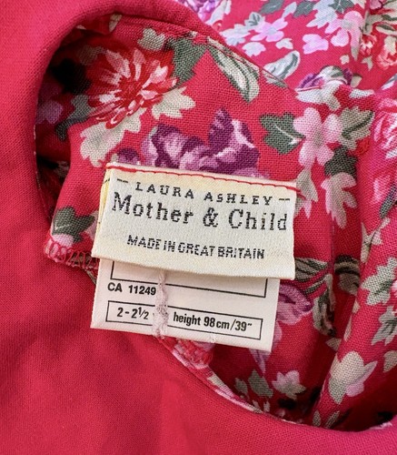 Vtg Laura Ashley 2t Romper Collar Victorian Prncess Charlotte Christmas Holiday - Picture 5 of 8