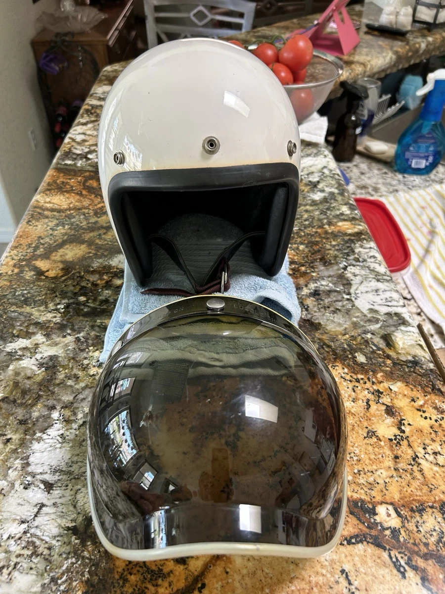 White Snell Approved Vintages Helmets | eBay White Snell Approved Vintages Helmets | eBay