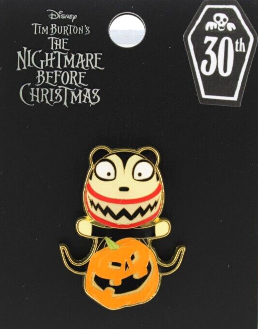 Loungefly Scary Teddy Pumpkin Enamel Pin Nightmare Before Christmas 2023 New
