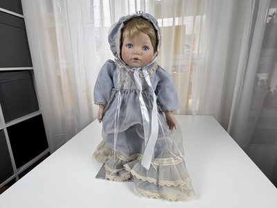 Künstlerpuppe Dianna Effner Porzellan Puppe 46 cm. Top Zustand 