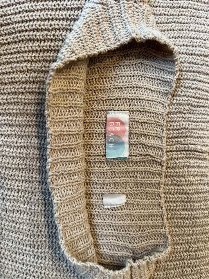 Conjunto Suéter Free People Beach Freya Top Pantalones de Salón Jogger Talla M Boho Foto 4 de 4