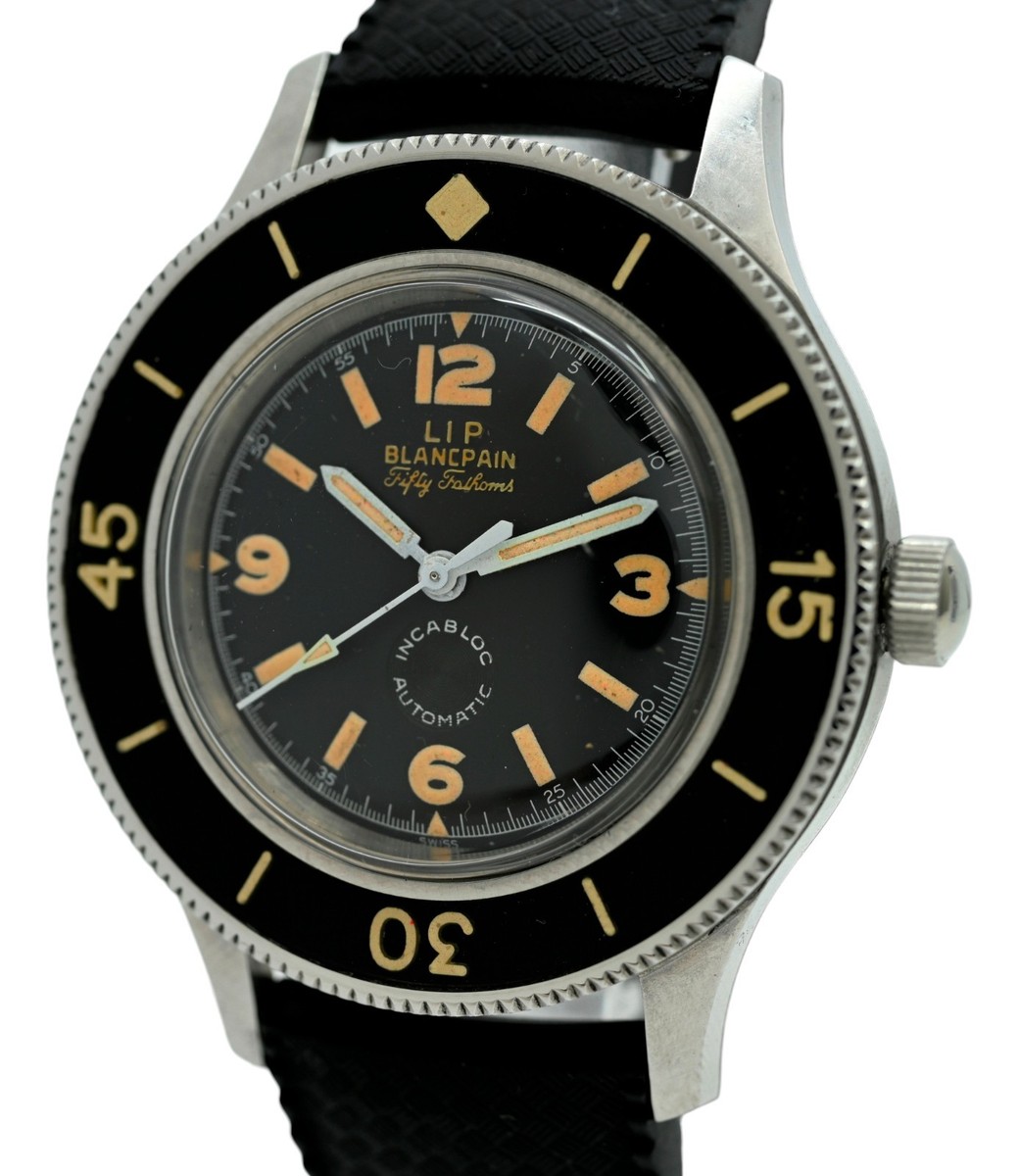 1960's Blancpain 41mm Men's Vintage LIP (50) Fifty Fathoms