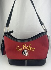 New FSU Florida State Seminoles Red black Game Purse Handbag Go Noles 