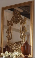 Luxus Spiegel Barock Rokoko Wandspiegel Italienische MöBel Spieglein 117,50X166