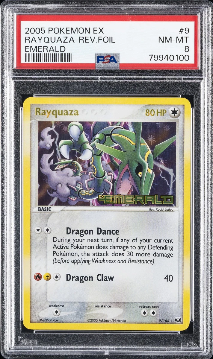25+ Rayquaza Pokémon TCG EX Emerald Individual Collectible Card