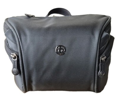 booq Python Camera Bag Heavy Duty Nylon Gray Padded Messenger Shoulder Case