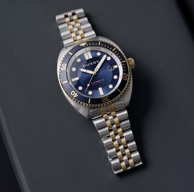 Duxot Atlantica Automatic Diver Watch Two-Tone Stainless  display picture 2