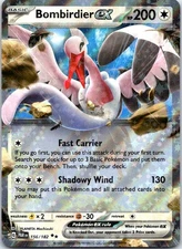Bombirdier ex Double Rare SV04: Paradox Rift 156/182 NM