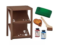 SNOOPY Leather Atelier Miniature Figure with Workshop Accessories  Duty Paid or