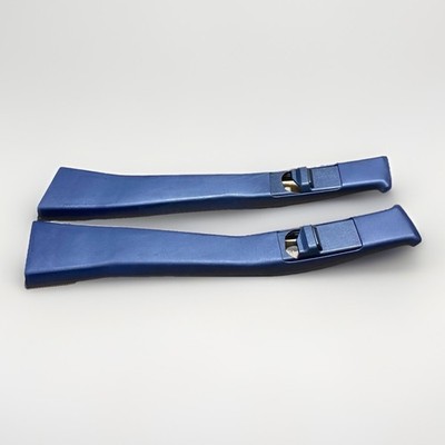 Mercedes-Benz W201 190E Sedan B Pillar Blue Trim Set Of 2x