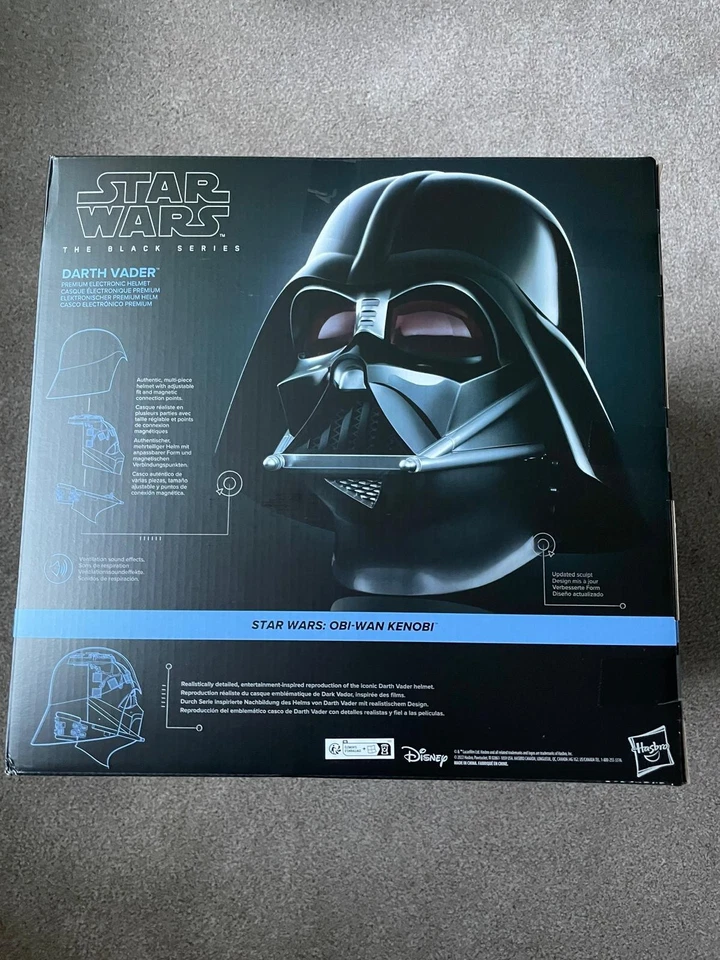 Star Wars Black Series Premium Electronic Helmet - Darth Vader (BNIB / Sealed) - Image 4 of 4