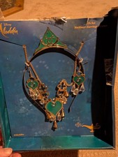 Disney Princess Jasmine Costume Jewelry Set Necklace Earrings