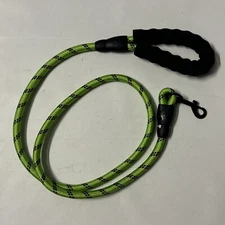 Taglory, Rope Dog Leash, 5 FT, Green