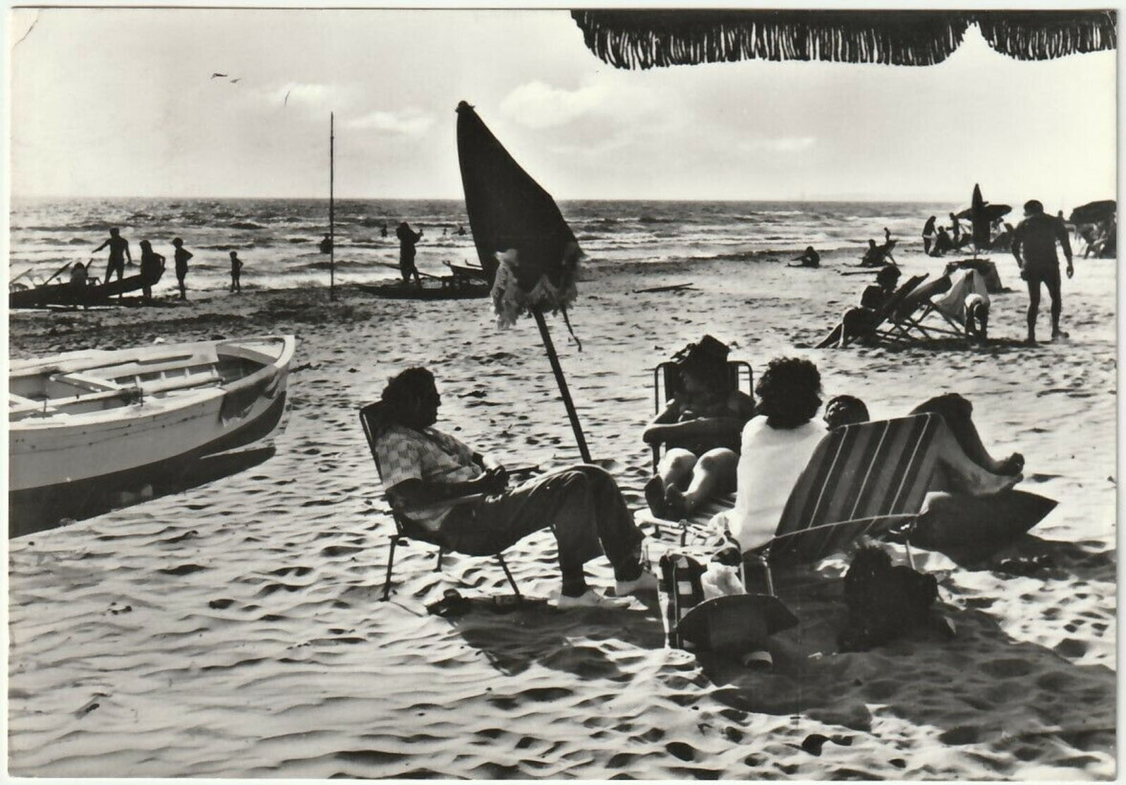 PASSOSCURO - ROMA - LA SPIAGGIA - VIAGG. 1962 -44321-