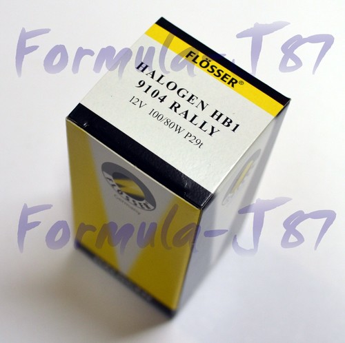 Flosser Rally 9004 HB1 100/80W 9104 Two Bulbs Head Light Dual Beam Replacement - Picture 8 of 9