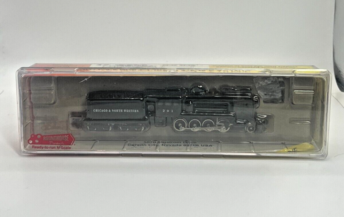 N Scale Roundhouse 8012 R-T-R 2-8-0 Locomotive "Chicago & North Western" Org Box - Picture 2 of 11