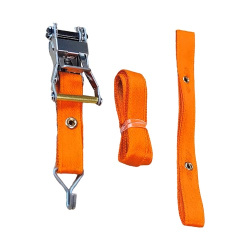 E-track Ratchet Tie Down Strap for 1:14 1:10 RC Crawler Car Trailers Trucks Vans - Picture 14 of 31