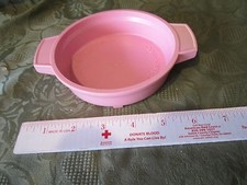 Fisher Price Fun with Food Pot Pan stove part Replacement shallow dish pink toy