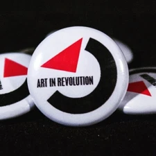 Art In Revolution Pin Iconic Back To The Future Inspired Marty McFly 1" Button