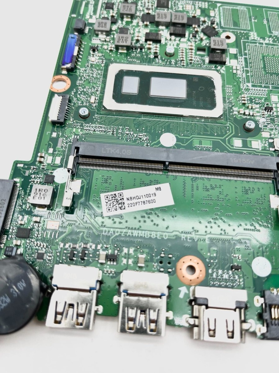 NB.HDJ11.001/DA0ZAWMB8E0 Acer motherboard A515-54 INTEL I3