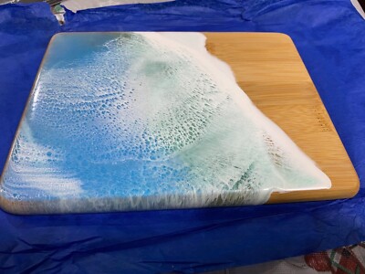 Bamboo Seascape Mini Cheese board