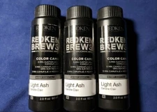 Redken Brews Light Ash Set -  2 oz Trio - Fast Shipping!!