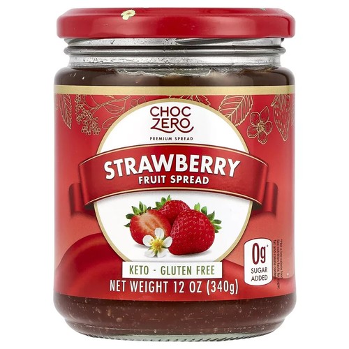 Delicious, Gluten Free Strawberry Fruit Spread , 12 oz (340 g) - 第 1/7 張圖片