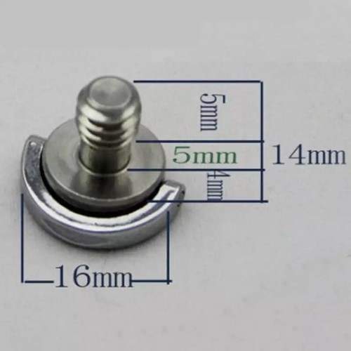 Kamera Schraube 1/4 Zoll mit Bügel Stativschraube Wechselplatte - Bild 5 von 6