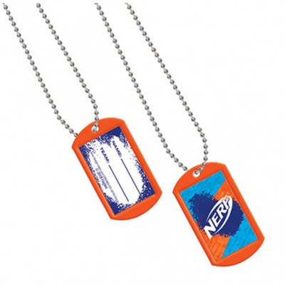 nerf dog tags