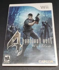 🔴Resident Evil 4 Wii Edition (Nintendo Wii, 2007) Complete