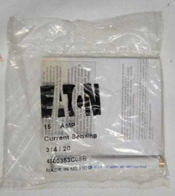 Eaton 4000353C08B Current Sensing Fuse Link 15 Amp 23 kV FREE SHIPPING