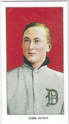 TY COBB DETROIT TIGERS 1988 CARD COLLECTOR CO. OLD MILL BASEBALL CARD