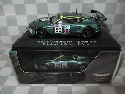IXO 1/43 ASTON MARTIN DBR9 # 59 LE MANS 2005 BRABHAM - SARRAZIN