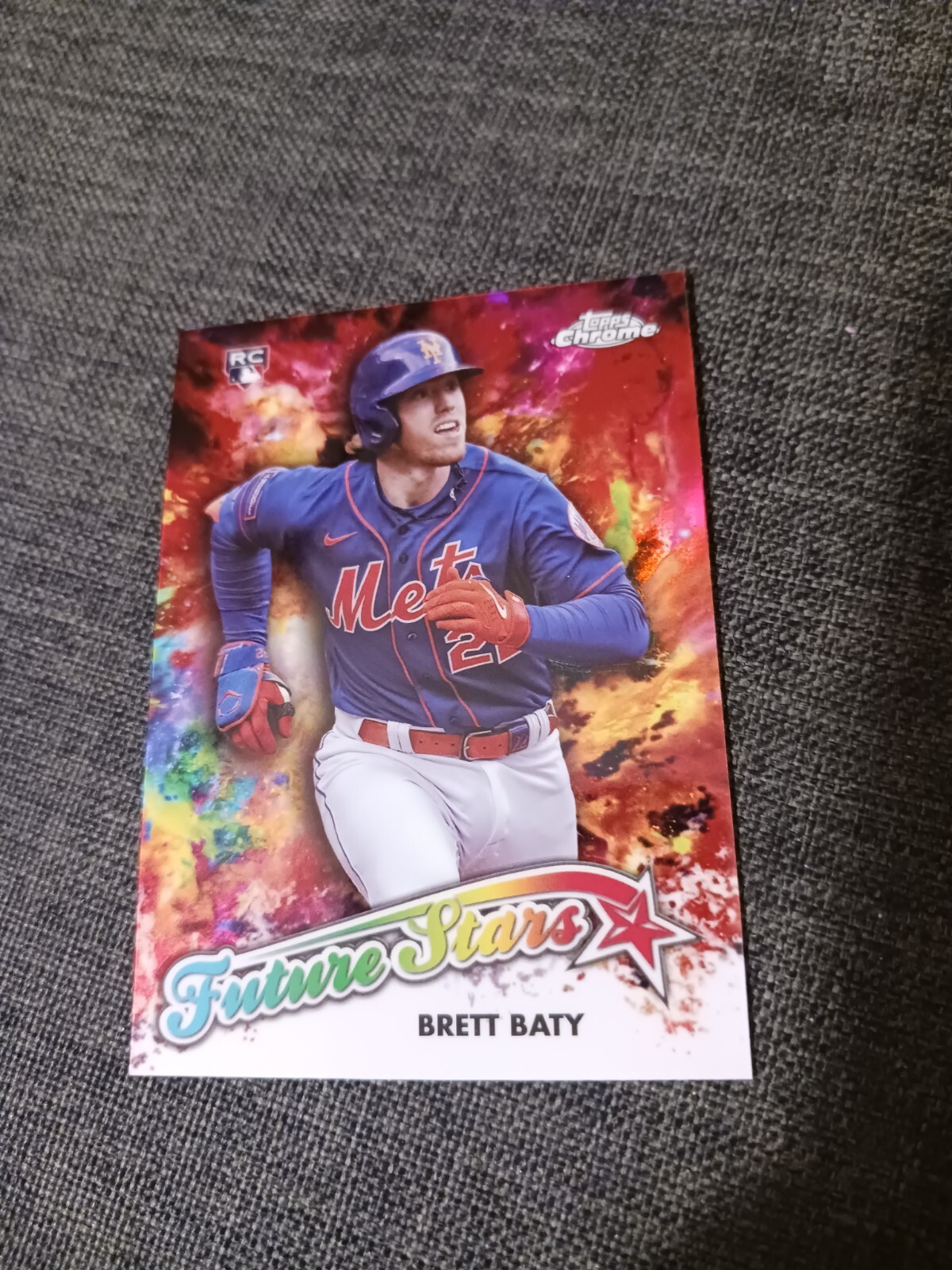 2023 Topps Chrome Update Brett Baty #FSU-19 Future Stars RC New York Mets