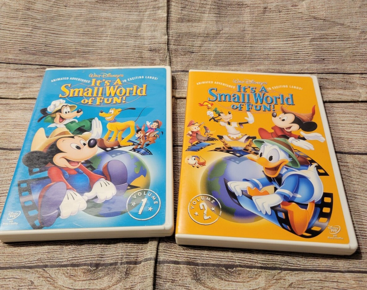 Disney's World of Fun DVD 1-12 セット Walt Disney's It's A Small World of Fun Volumes 1 & 2 DVD
