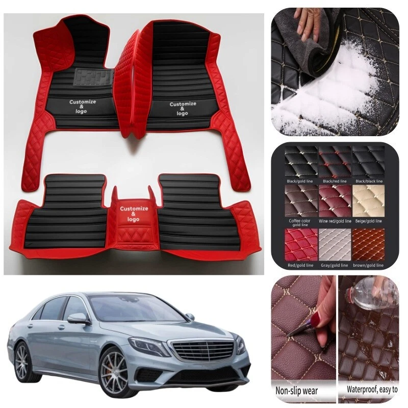 Car Floor Mats For Mercedes-Benz All Models Cargo Liners Carpets Waterproof Mats - Image 3 of 4