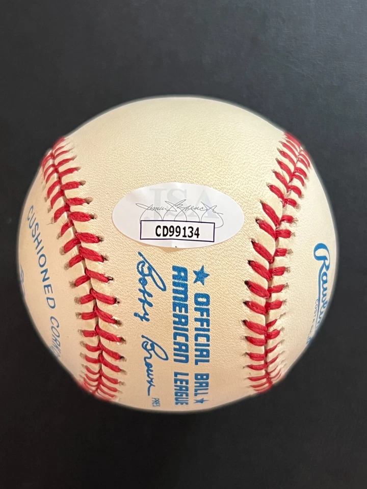 Frank Howard SIGNED Baseball JSA Cert w/COA "1968 1970 AL HR King" Inscription - Image 4 of 4