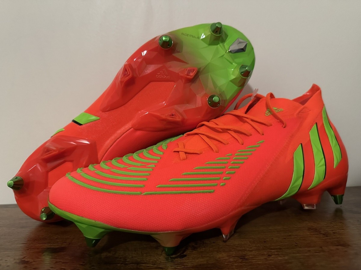 ADIDAS PREDATOR EDGE 1 SG GAME DATE PACK SOLAR RED GREEN GW1016