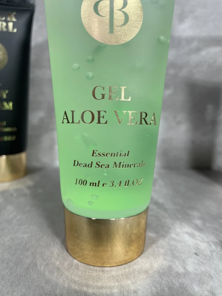 Crema corporal y pies Black Pearl Essential Black Sea Minerals gel de aloe vera nuevo Foto 4 de 4