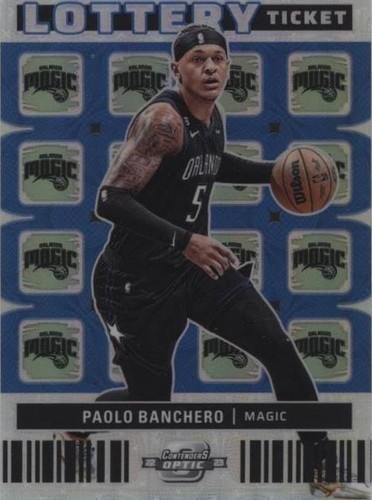 Paolo Banchero RC 2022-23 Donruss Optic Rated Rookie Pink Hyper