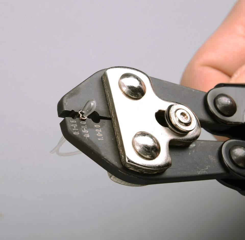 SPRO Double Crimping Pliers Zange Quetschhülsenzange 21cm Klemmhülsen - Bild 2 von 2