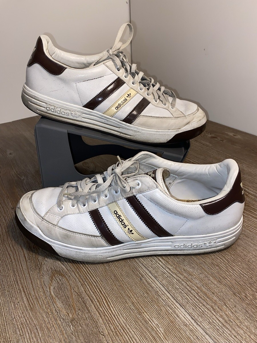 Adidas Ilie Nastase White Brown Shoes 2007 779001 Mens Size Adidas Ilie Nastase White Brown Shoes 2007 779001 Mens Size