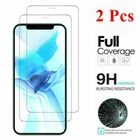Pack 2 Tempered Glass Screen Protector Film For iPhone 11 12 13 14 15 XS 13 PRO