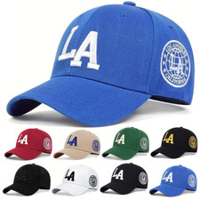 LA Baseball Cap Los Angeles Embroidery Logo Stylish Hats Of Different Colors