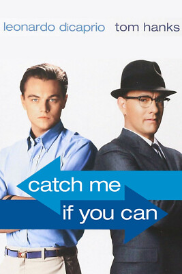 Catch Me If You Can Movie Poster Print & Unframed Canvas Prints | eBay