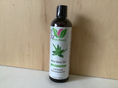 Amara Beauty Aloe Vera Gel Hydrates & Restores Cold Pressed Polysaccharide  Rich | eBay