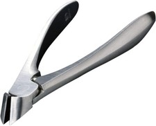 SUWADA Nail clippers for use on one's feet with case made in Japan