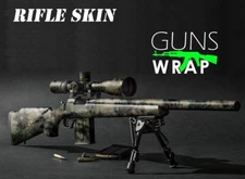 Camouflage Guns Wrap Skins Premium Vinyl Sticker Matte Rifle Pre-Cut SOTA-17